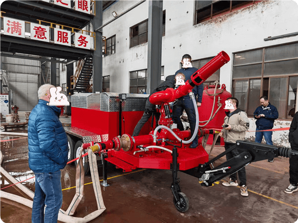 अनुकूलन आगो फोम मनिटर ट्रेलर नमूना पूरा भएको छ।